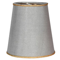 Pearl / grey small shade. Chandelier shade