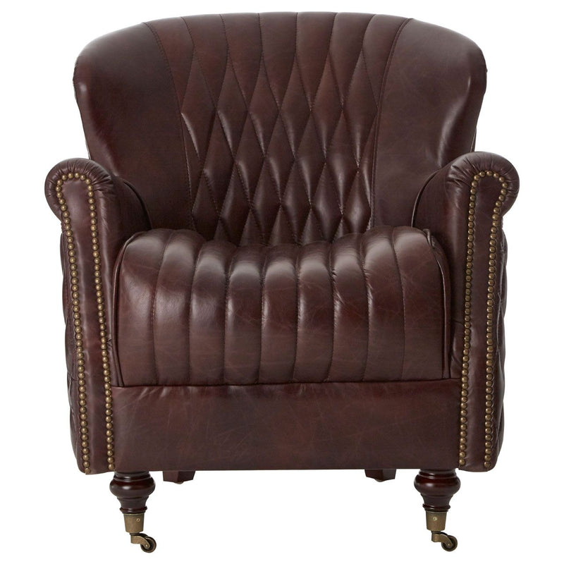 Quilted Leather Chair