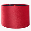 Red Velvet Lamp / Pendant Shade - 45/40/35/30/25 cm