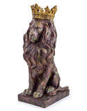 Royal Bronze Lion Figure