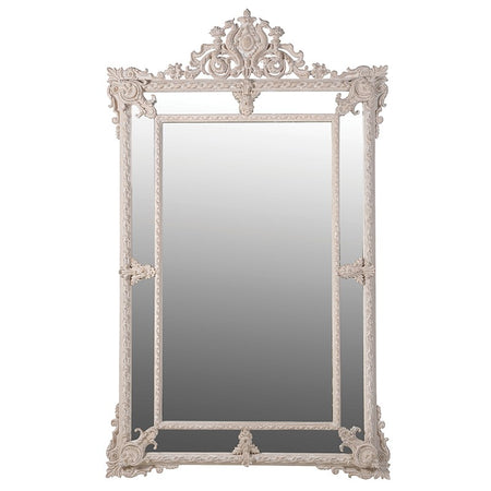 Ornate Leaf Mirror - Gilt Metal - 157cm