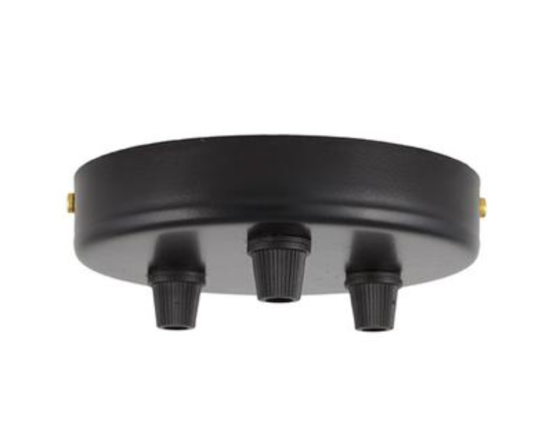 Three Outlet Ceiling Rose