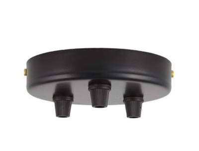 Three Outlet Ceiling Rose
