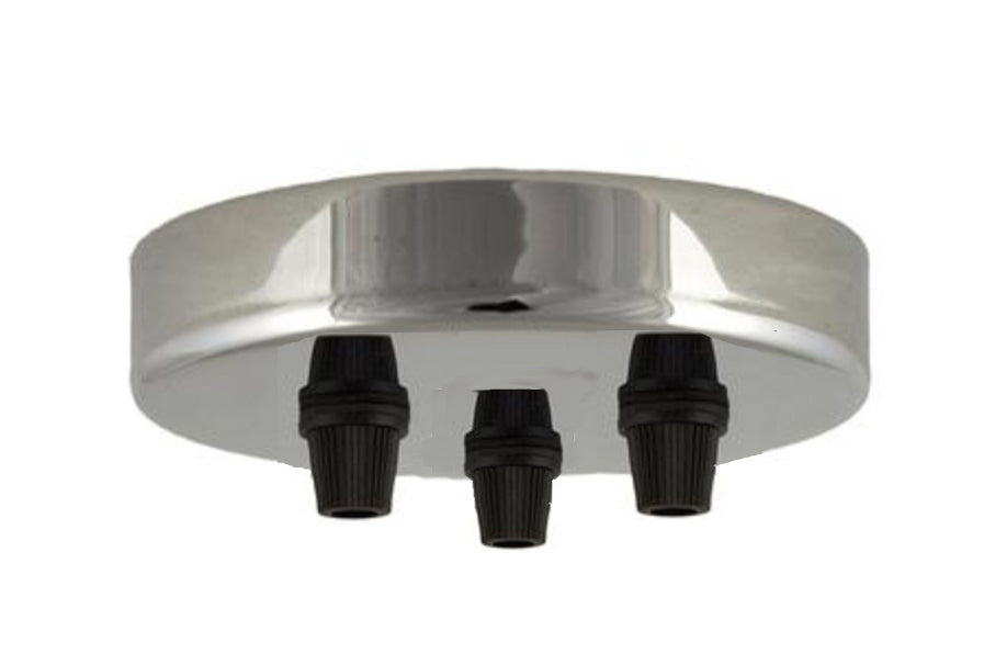Three Outlet Ceiling Rose