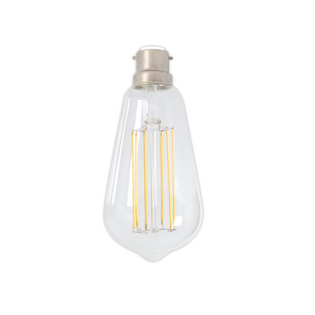 Dimmable LED Tube Zigzag Filament Bulb - E27 (Tinted) 4w 11cm