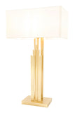 Shard Gilt Metal Lamp 95 cm