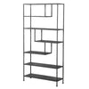 Black Metal Multi Shelving 160 cm