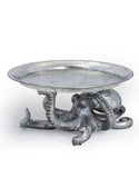 Silver Octopus With Tray