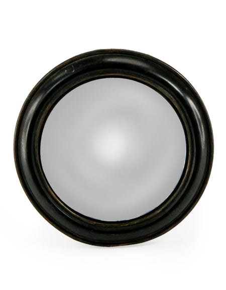 Mini Black Convex Mirror 14cm