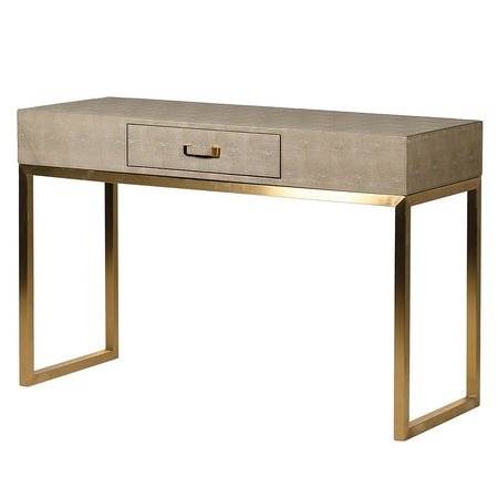Side Table - Brushed Gold - 47cm
