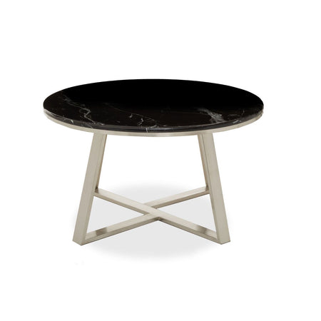 Pale Wood and Gilt Metal Coffee Table 130 cm