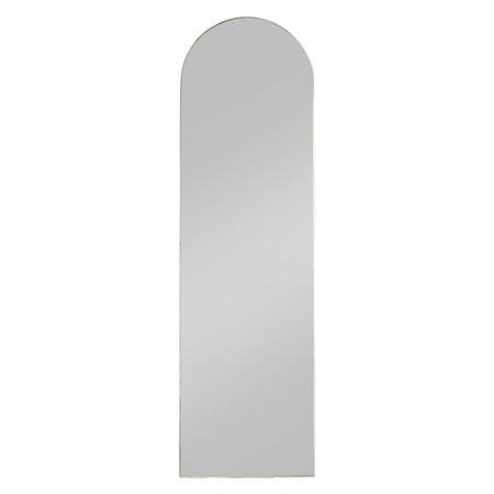 Tall Ornate Gunmetal Silver Mirror 195 cm