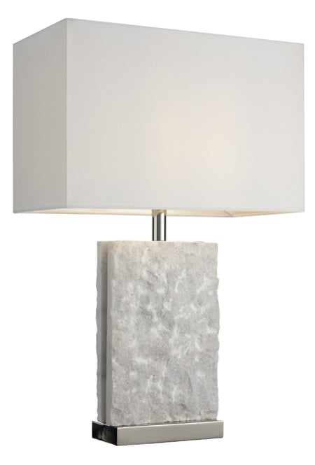 White & Wooden Floor Lamp REDUCED