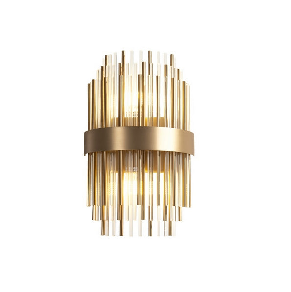 Wall Light - Brushed Brass - 32cm