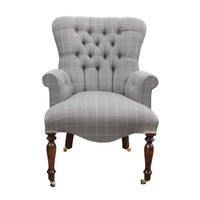 Chalk Check Tub Chair