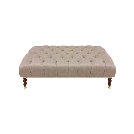 Malmo Ionian Buttoned Coffee Table Stool