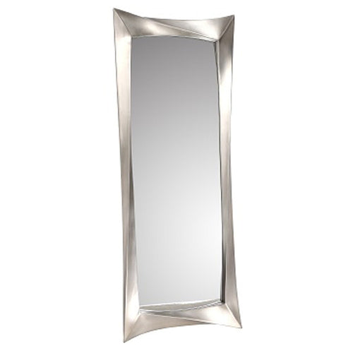 Silver Leaf Long Wall Mirror