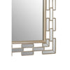Venetian Glass Mirror with Ribbon Frame