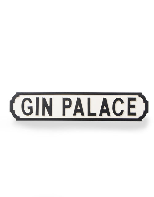 Wall Wooden Sign "Gin Palace" 65cm