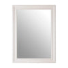 White Rectangular Mirror 118cm