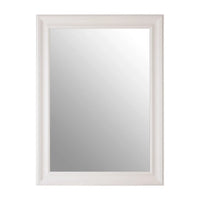 White Rectangular Mirror 118cm