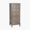 Wooden Tallboy 5 Drawer 96 cm