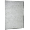 Rectangular Aged Mirror 120 x 90cm. A discreet elegantly aged Venetian glass mirror.&nbsp; With a super slim iron surround, this mirror is a reflection of simplicity at it's best.