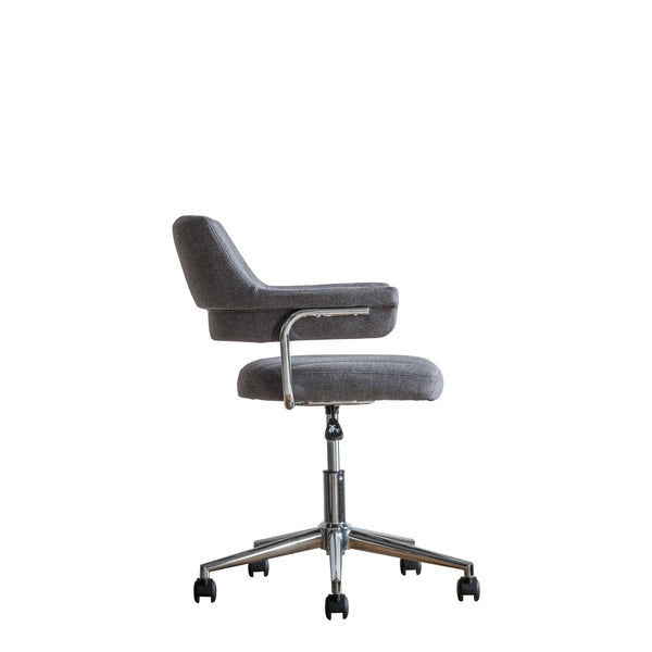 Dark Grey Swivel Chair