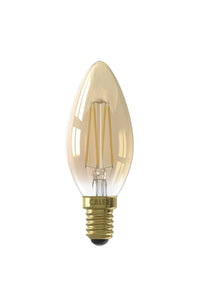 Dimmable LED Candle Filament Bulb - E14 (Tinted) 3.5w 10cm