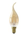Dimmable LED Candle Tip Filament Bulb - E14 (Tinted) 3.5w 12cm
