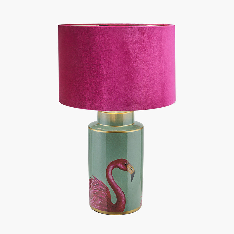 Extra large ceramic flamingo lamp, a larger version of our very popular flamingo.&nbsp; Huge impact in any setting.
