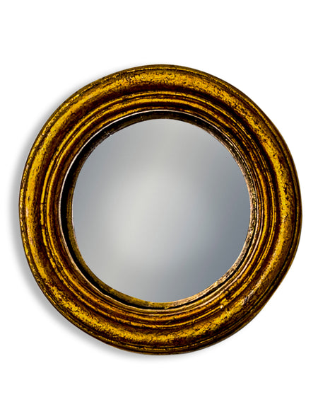 Mini Gold Sun Convex Mirror 18 cm