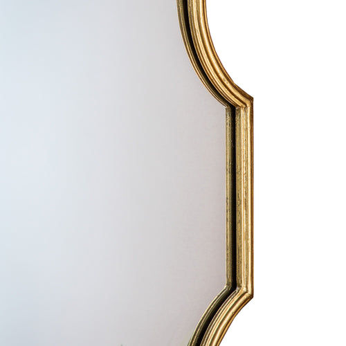 Gilt Metal Mirror - 90cm