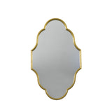 Gilt Metal Mirror - 90cm