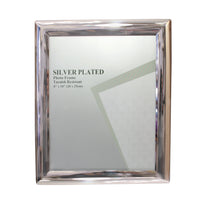 Add a touch of sophistication to your memories with our Silver Plated Photo Frames. Expertly crafted and tarnish-resistant, these frames offer a mirror-like finish that complements both modern and classic interiors. Available in multiple sizes — 3.5" x 5", 4" x 6", 5" x 7", 6" x 8", and 8" x 10" — each frame provides a sleek, polished border that enhances your photographs without overpowering them.