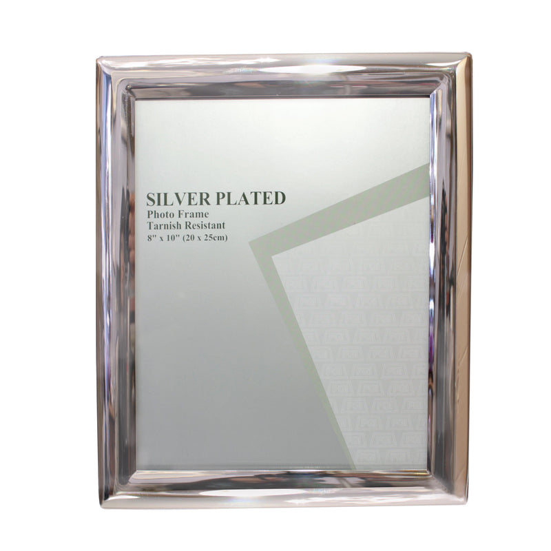 Add a touch of sophistication to your memories with our Silver Plated Photo Frames. Expertly crafted and tarnish-resistant, these frames offer a mirror-like finish that complements both modern and classic interiors. Available in multiple sizes — 3.5" x 5", 4" x 6", 5" x 7", 6" x 8", and 8" x 10" — each frame provides a sleek, polished border that enhances your photographs without overpowering them.
