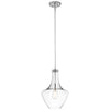 A really beautifully shaped glass pendant, allowing an enormous amount of light to spread into any room.