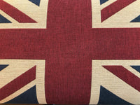 Union Jack Footstool W 50 cm