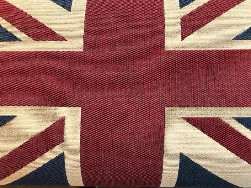 Union Jack Footstool W 50 cm