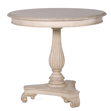 Ornate Gold Round Side Table 45 cm